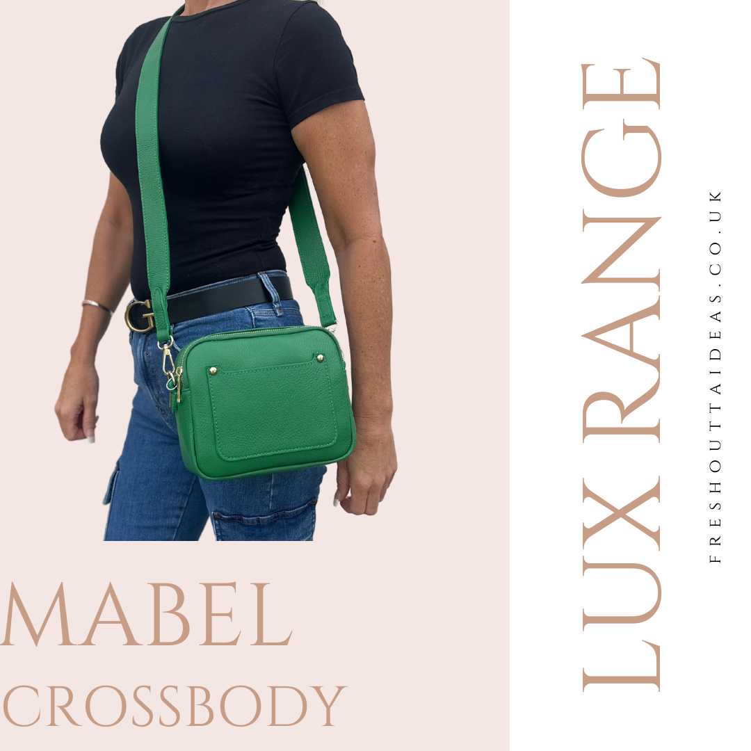Mabel Woven Leather Shoulder Bag