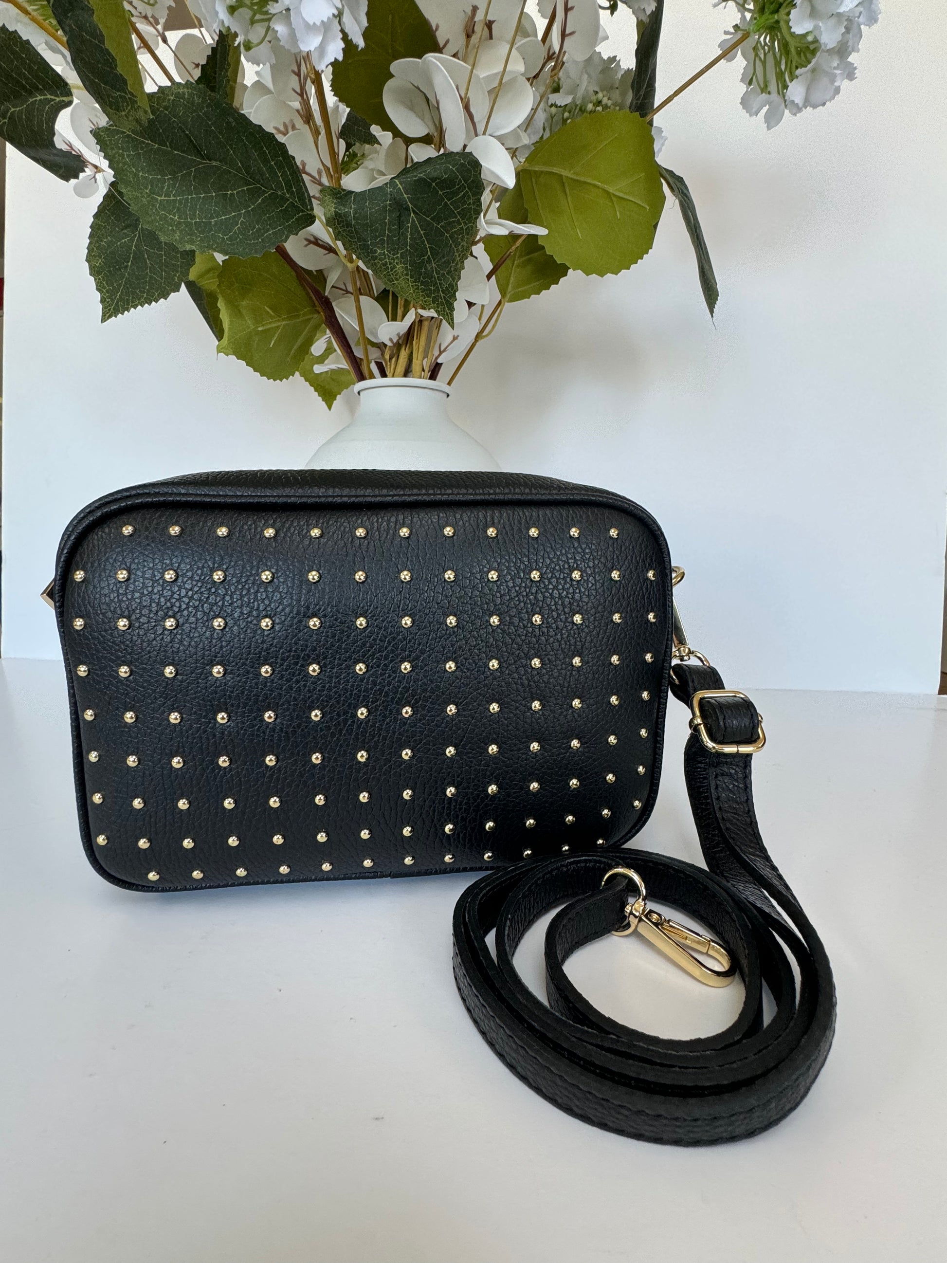 Studded deals crossbody purse