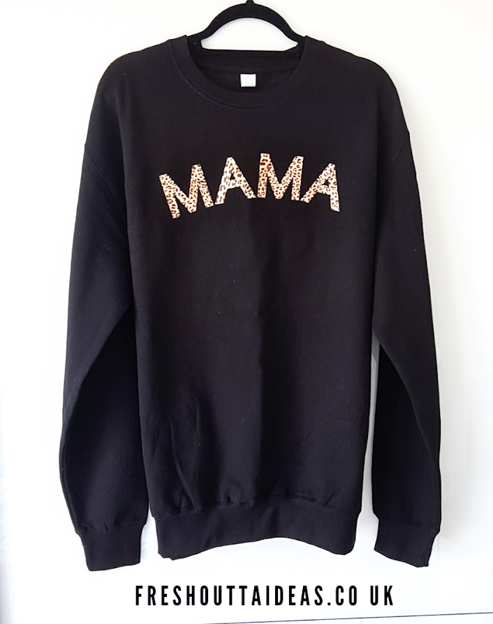 MAMA & MINI Black Sweatshirt & Hoody